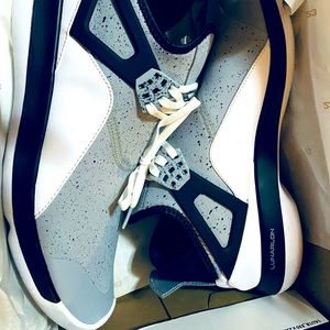 Nike Air Jordan Fly ‘89 Retro White Cement New!